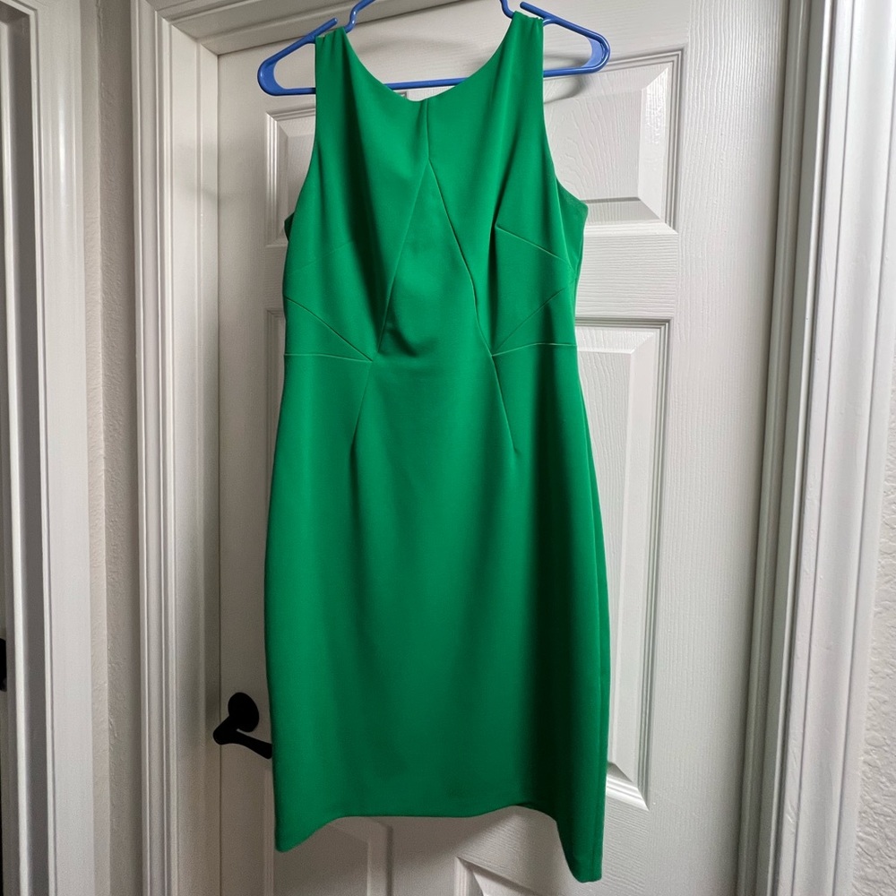 Vince Camuto Green Dress with Cutouts
